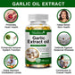 MULITTEA Organic Garlic Capsules 5000Mg for Lowering Cholesterol Promote Cardiovascular and Heart Health