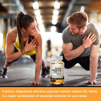 Calcium Magnesium Zinc & D3 | 120 Softgels