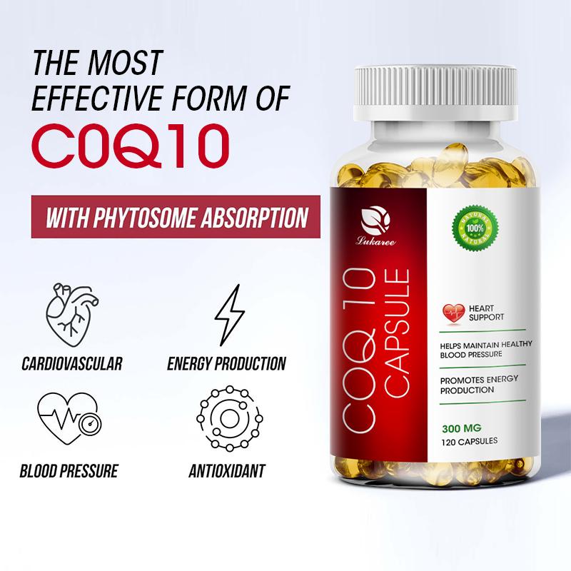 Coenzyme Q10, promotes heart growth, lowers blood sugar, promotes health, provides energy, vitamins and minerals