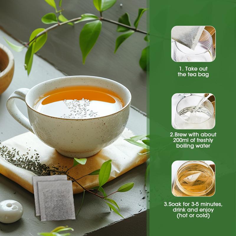 Mulittea Gymnema Tea Bags for Diabetics - COLD-DRIED for Maximum Freshness and Nutrient Retention