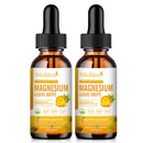 Mulittea Magnesium Liquid Drops Dietary Supplement Natural Pineapple Flavor