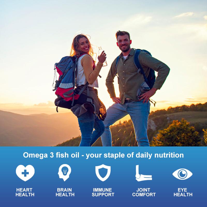 Triple Strength Omega-3 Fish Oil | 120 Softgels
