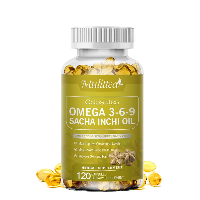 Mulittea Omega 3-6-9 Sacha Inchi Oil Capsules