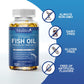 Fish Oil 3600 mg Soft Gels  Omega 3 with  EPA & DHA  for Brain Heart Joints Skin and Immune Support