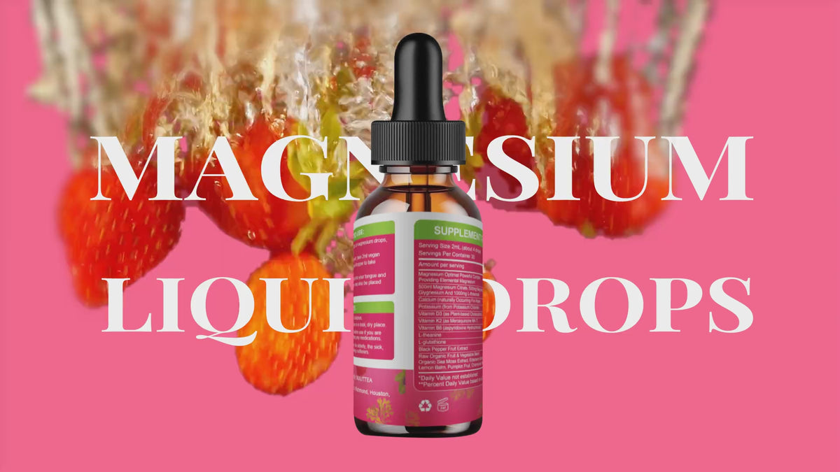 Triple Magnesium & L-Threonate Drops | 2 x 2 fl oz (120ml)