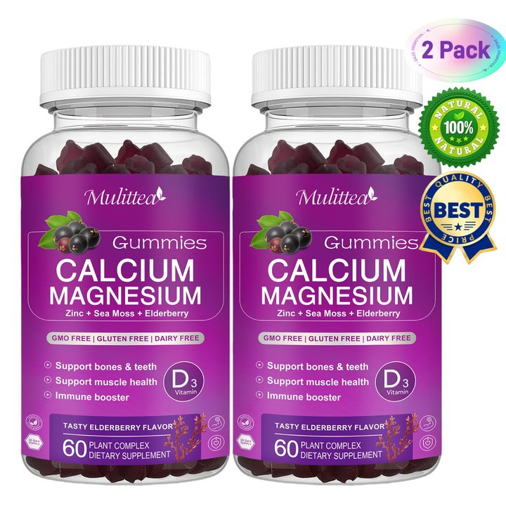 Mulittea Bone & Joint Strength Pack – Calcium + Chondroitin Gummies