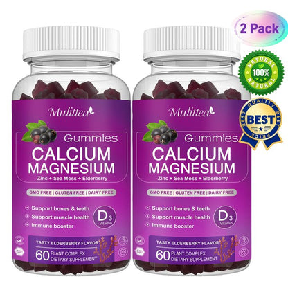 Mulittea Bone & Joint Strength Pack – Calcium + Chondroitin Gummies