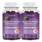 Glucosamine Chondroitin Gummies - Extra Strength Joint Support Gummies with MSM & Elderberry for Natural Joint Support supplement, Antioxidant Immune Support for Adults, Men & Women