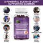 Glucosamine Chondroitin Gummies - Extra Strength Joint Support Gummies with MSM & Elderberry for Natural Joint Support supplement, Antioxidant Immune Support for Adults, Men & Women