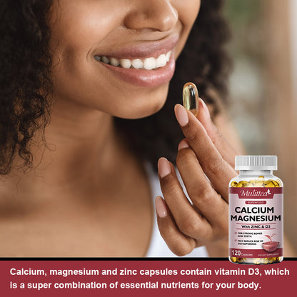 Mulittea Calcium Magnesium with ZINC&D3