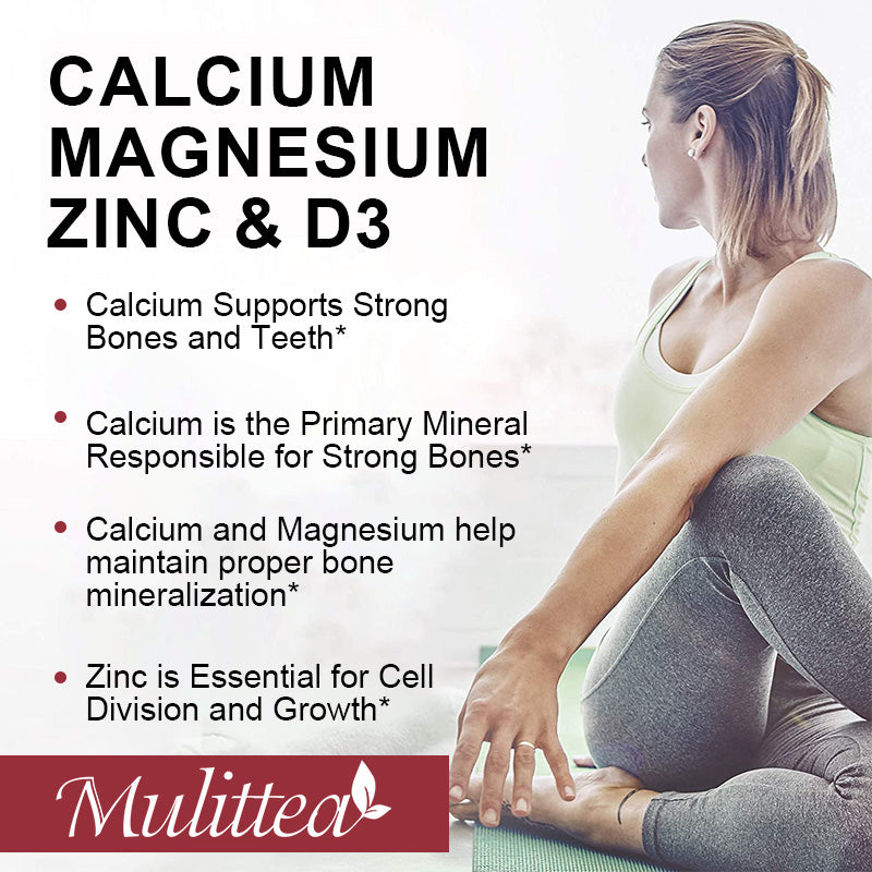 Mulittea Calcium Magnesium with ZINE&D3