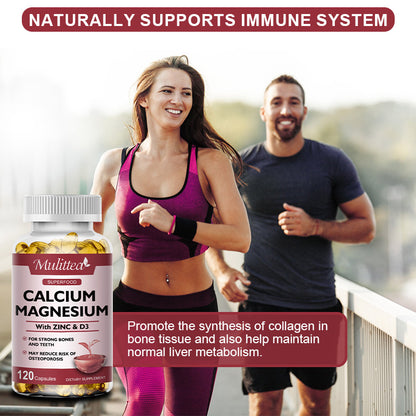 Mulittea Calcium Magnesium with ZINC&D3